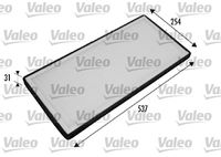 VALEO 698775 - Filtro, aire habitáculo - VALEO ESSENTIAL