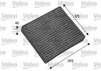 VALEO 698802 - Tipo de filtro: Cartucho filtrante<br>