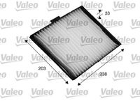 VALEO 698819 - Equipamiento de vehículo: para vehículos con climatizador (regulado manualmente)<br>Cantidad: 1<br>Tipo de filtro: Filtro de partículas<br>Longitud [mm]: 242<br>Ancho [mm]: 210<br>Altura [mm]: 30<br>