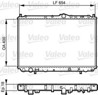 VALEO 732524 - Radiador, refrigeración del motor