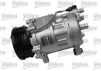 VALEO 699303 - año construcción desde: 06/1997<br>año construcción hasta: 04/1999<br>Código de motor: AER<br>Clase de caja de cambios: Caja de cambios manual, 5 marchas<br>Restricción de fabricante: SANDEN<br>ID compresor: SD7V16<br>Agente frigorífico: R 134 a<br>Tensión [V]: 12<br>Capacidad aceite [ml]: 135<br>poleas - Ø [mm]: 119<br>Número de canales: 6<br>Capacidad compresor [cc]: 160<br>Artículo complementario / información complementaria 2: con aceite de compresor PAG<br>Aceite para compresor: PAG 46<br>Peso [kg]: 6,87<br>