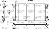 VALEO 732620 - Radiador, refrigeración del motor