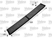 VALEO 715503 - Tipo de filtro: Filtro de partículas<br>Longitud [mm]: 832<br>Ancho [mm]: 122<br>Altura [mm]: 20<br>Versión con carbón activo (art. n.º): 54.154.00<br>