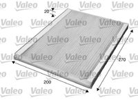 VALEO 715609 - Filtro, aire habitáculo - VALEO ESSENTIAL