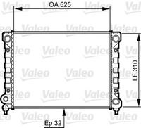 VALEO 734415 - Radiador, refrigeración del motor