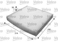 VALEO 715620 - Filtro, aire habitáculo - VALEO ESSENTIAL