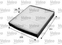 VALEO 715627 - Filtro, aire habitáculo - VALEO ESSENTIAL