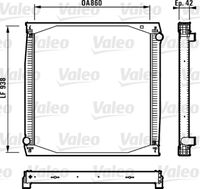 VALEO 730260 - Radiador, refrigeración del motor