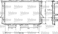 VALEO 730360 - Radiador, refrigeración del motor