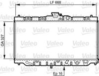 VALEO 730424 - Radiador, refrigeración del motor