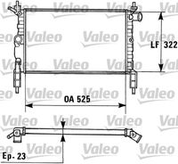 VALEO 730975 - Radiador, refrigeración del motor