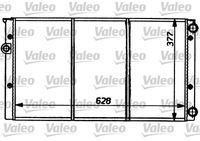 VALEO 731032 - Tipo radiador: Aletas refrigeración unidas mecánicamente<br>Profundidad de red [mm]: 34<br>Longitud de red [mm]: 630<br>Ancho de red [mm]: 378<br>Ø entrada [mm]: 32<br>Ø salida [mm]: 32<br>