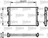 VALEO 731168 - Radiador, refrigeración del motor