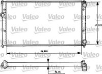 VALEO 731265 - Tipo radiador: Aletas refrigeración unidas mecánicamente<br>Profundidad de red [mm]: 23<br>Longitud de red [mm]: 650<br>Ancho de red [mm]: 415<br>Ø entrada [mm]: 33<br>Ø salida [mm]: 33<br>