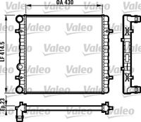 VALEO 731607 - Radiador, refrigeración del motor