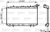 VALEO 731664 - Radiador, refrigeración del motor