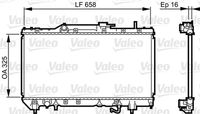 VALEO 731685 - Radiador, refrigeración del motor