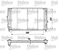 VALEO 731755 - Radiador, refrigeración del motor