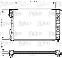 VALEO 731841 - Radiador, refrigeración del motor