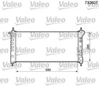 VALEO 732607 - Radiador, refrigeración del motor