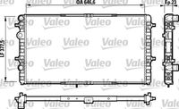 VALEO 732698 - año construcción desde: 06/1997<br>año construcción hasta: 04/1999<br>Código de motor: AER<br>Clase de caja de cambios: Caja de cambios manual, 5 marchas<br>Equipamiento de vehículo: para vehículos sin aire acondicionado<br>Ancho de red [mm]: 322<br>Longitud de red [mm]: 430<br>Profundidad de red [mm]: 34<br>Material: Aluminio<br>Ø entrada [mm]: 32<br>Ø salida [mm]: 32<br>Calefacción / Refrigeración: para vehículos sin radiador de aceite<br>Artículo complementario / información complementaria 2: con regulador de refrigerante<br>Tipo radiador: Aletas refrigeración unidas mecánicamente<br>Peso [kg]: 2,95<br>