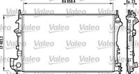 VALEO 732879 - Tipo radiador: Aletas refrigeración unidas mecánicamente<br>Profundidad de red [mm]: 23<br>Longitud de red [mm]: 650<br>Ancho de red [mm]: 415<br>Ø entrada [mm]: 35<br>Ø salida [mm]: 35<br>