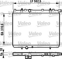 VALEO 732904 - Clase de caja de cambios: Caja de cambios manual, 5 marchas<br>Ancho de red [mm]: 544<br>Longitud de red [mm]: 380<br>Profundidad de red [mm]: 23<br>Material: Aluminio<br>Tipo de cárter/carcasa: Cubierta de plástico<br>Ø entrada [mm]: 32<br>Ø salida [mm]: 32<br>Calefacción / Refrigeración: para vehículos sin radiador de aceite<br>Artículo complementario / información complementaria 2: sin regulador de refrigerante<br>Peso [kg]: 3,45<br>