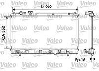 VALEO 734126 - Radiador, refrigeración del motor