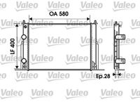 VALEO 734229 - Radiador, refrigeración del motor