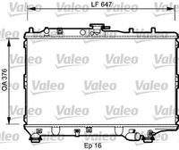 VALEO 734264 - Radiador, refrigeración del motor