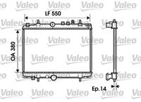 VALEO 734278 - Radiador, refrigeración del motor