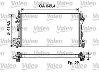 VALEO 734302 - Radiador, refrigeración del motor