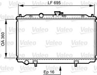 VALEO 734736 - Equipamiento de vehículo: para vehículos sin aire acondicionado<br>Material aletas refrigeradoras: Aluminio<br>Tipo radiador: Aletas refrigeración unidas mecánicamente<br>Profundidad de red [mm]: 32<br>Ø salida [mm]: 32<br>Ø entrada [mm]: 32<br>Ancho de red [mm]: 322<br>Longitud de red [mm]: 430<br>Material depósitos de agua (radiador): Plástico<br>Restricción de fabricante: Alternativ<br>Restricción de fabricante: PrascoSelection<br>Restricción de fabricante: Valeo<br>