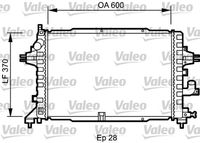 VALEO 735080 - Clase de caja de cambios: Caja de cambios manual<br>Tipo radiador: Aletas refrigeración unidas mecánicamente<br>Profundidad de red [mm]: 34<br>Longitud de red [mm]: 608<br>Ancho de red [mm]: 378<br>Ø entrada [mm]: 35<br>Ø salida [mm]: 35<br>