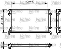 VALEO 735120 - Radiador, refrigeración del motor