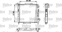 VALEO 883729 - Radiador, refrigeración del motor