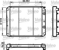 VALEO 810971 - Radiador, refrigeración del motor