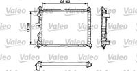 VALEO 811071 - Radiador, refrigeración del motor