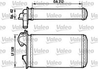 VALEO 812029 - Radiador de calefacción