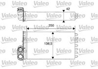 VALEO 812234 - Radiador de calefacción