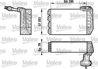 VALEO 817095 - Evaporador, aire acondicionado