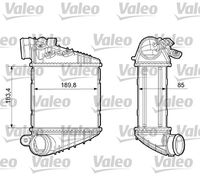 VALEO 817205 - Radiador de aire de admisión