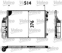 VALEO 817428 - Condensador, aire acondicionado