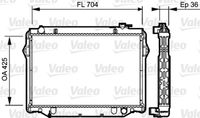 VALEO 734189 - Radiador, refrigeración del motor