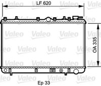 VALEO 734267 - Radiador, refrigeración del motor