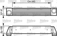 VALEO 818796 - Radiador de aire de admisión