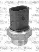 VALEO 819830 - Color de conector: negro<br>Forma del enchufe: oval<br>Número de enchufes de contacto: 2<br>Ancho de llave: 29 mm<br>Medida de rosca: M22x1,5 mm<br>para OE N°: 90242277<br>para OE N°: 90506496<br>Temperatura de cierre [°C]: 100<br>Temperatura de abertura [°C]: 95<br>Calidad: OE EQUIVALENT<br>