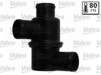 VALEO 819913 - para el tipo de serie del modelo: Kalinka<br>Temperatura de abertura [°C]: 90<br>Tipo de cárter/carcasa: Cubierta de metal<br>Tipo de cárter/carcasa: Carcasa (cárter) incorporada<br>