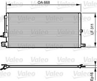 VALEO 814199 - Condensador, aire acondicionado