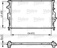 VALEO 735374 - Radiador, refrigeración del motor